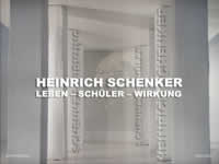 Heinrich Schenker: Leben –  Schüler – Wirkung